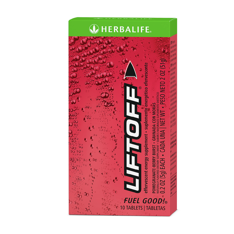 Herbalife Liftoff® Pomegranate-Berry Burst 10 Tablets